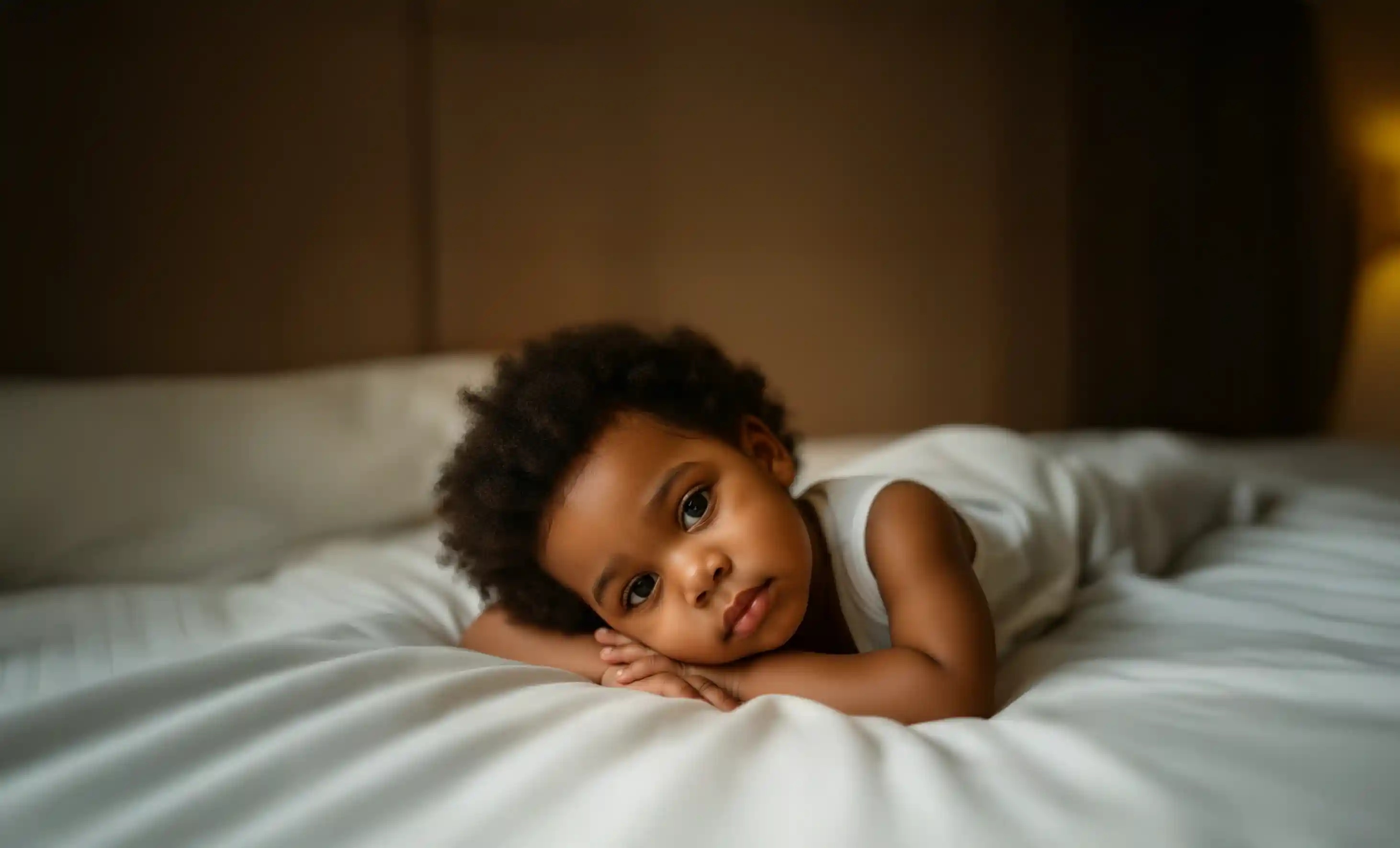 Foster parent and child in a warm home setting